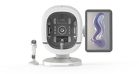 2026 Más Reciente Analizador de Piel Inteligente con IA K33, Equipo de Belleza para Salón, Escáner de Análisis Espectral Digital con Mango 2 en 1