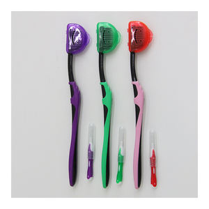 TC037 Zogear spazzolino ortodontico dentale + spazzola interdentale + Kit di pulizia della copertura - Product Image 1