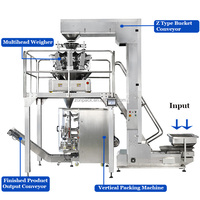 Automatische 1kg 2kg 5kg vis verticale vorm vullen zegel verpakkingsmachine Bevroren voedsel kussenzak verpakkingsmachine