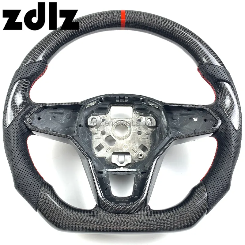 Volante in fibra di carbonio per MK7 GTI R per Volkswagen Golf MK8 2014-2018 volante personalizzato