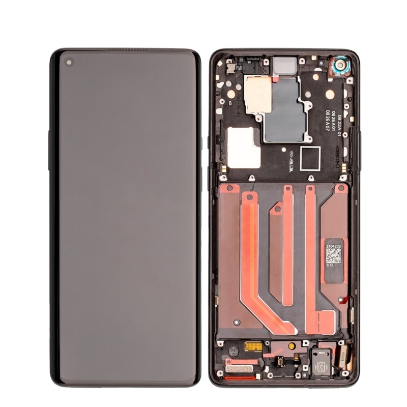 <strong>LCD</strong> Screen Display Frame+Touch <strong>Panel</strong> Digitizer Assembly with Frame for One Plus <strong>8</strong> <strong>Pro</strong>