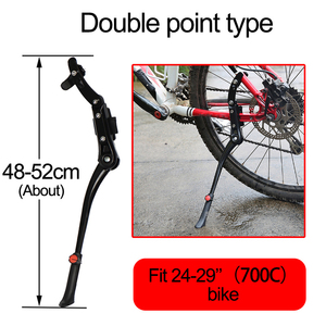Kickstand Adjustable MTB Side Rear Kick <b>Stand</b> Parking Support <b>Stand</b> Aluminum <b>Stand</b> <b>Cycling</b> Accessories - Product Image 5