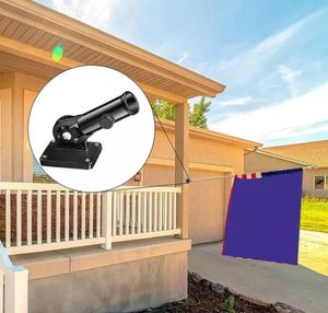 מוט דגל כבד בסיס פרסום חיצוני ציבורי מעמד ראשון מעמד קיר תלוי מוט דגל רכוב מוט נירוסטה - Product Image 5