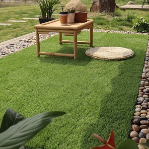 Fábrica personalizada hierba jardín paisaje decoración césped artificial sintético - Product Image 1