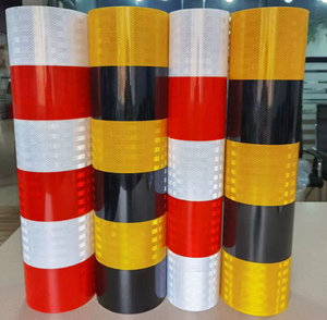 Rouleau de vinyle réfléchissant auto-<span class=keywords><strong>adhésif</strong></span> |   Film imprimable en nid d'abeille |   Publicité de sécurité haute visibilité |   Signalétique extérieure en gros - Product Image 1