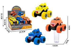 Halal Sweets Toy Candy Beast Scooter <strong>Monster</strong> Truck Toy Candy Fruit Flavor Hard Candy Children Party Novelty Candy and Sweets - Product Image 5