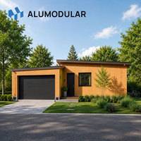 Bâtiment d'hôtel préfabriqué, structure en acier modulaire, revêtement en aluminium, entièrement meublé, clé en main, livraison rapide pour les projets hôteliers