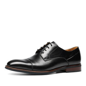 Chaussures habillées classiques en cuir véritable haut de gamme pour hommes, fabriquées à la main, style Monck, pour le travail et les occasions formelles - Product Image 2