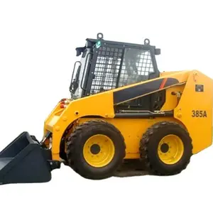 High Quality Mini Skid Steer Loader 375A 375b 3100 kg with Cummins Engine for Sale