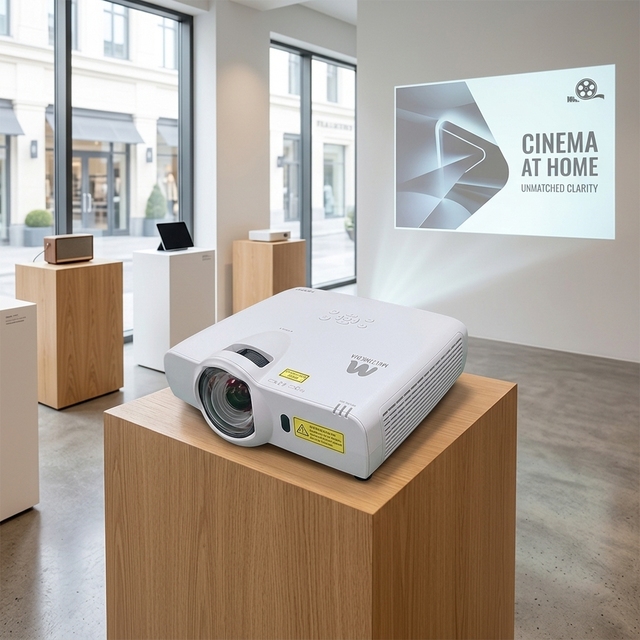 5500lm Laser Advertising Projector Indoor 3D Projector