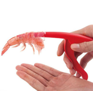 Pince à décortiquer les crevettes et les écrevisses incurvée, facile à utiliser, pour fruits <span class=keywords><strong>de</strong></span> mer, vente chaude - Product Image 4