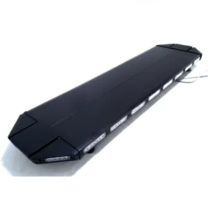 Black aluminum full size led warning Led driving light bar