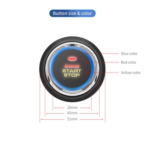 EASYGUARD EC003N-p3 PKE <b>Car</b> Alarm Proximity Entry <b>Push</b> Start Button Remote Engine Start Starter DC12V - Product Image 5