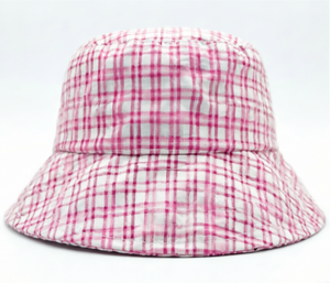 หมวกทรงโบตเตอร์ลายตารางสีสันสดใส ปรับแต่งสีได้  ลำลองและดูอ่อนเยาว์ หมวกทรงโบตเตอร์สำหรับทุกเพศ หมวกทรงโบตเตอร์สำหรับฤดูร้อน - Product Image 5