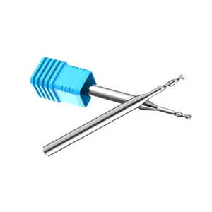 Jeekvisen-Fresa de Extremo de Carburo de Tungsteno, Herramienta CNC, Material de Aluminio de Ranura Profunda con Revestimiento Altin, Embalaje en Caja OEM, 2mm, 2 Flautas, 2mm - Product Image 2