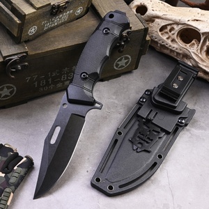 Cuchillo de Camping HK SS150 Personalizable OEM, Cuchillo Táctico Multifuncional con Hoja de Acero Inoxidable, Estilo Chopper, Fibra de Vidrio y Nylon - Product Image 4