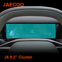 Chery JAECOO J6 9H Speedometer, pelindung kaca Tempered, tampilan Multimedia Interior mobil kualitas AAA dengan Foil