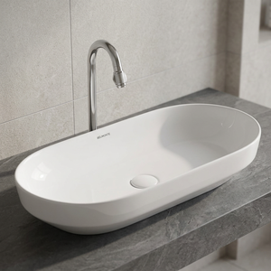 Lavabo de table en céramique Sanitaire Nouveau Rossa Designer pour usage hôtelier Meilleur prix d'Inde - Product Image 1