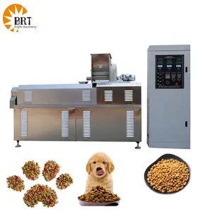 production machinery to make pet dog food industry pet kibble feed manufacturing line for sale has an automatic making machine