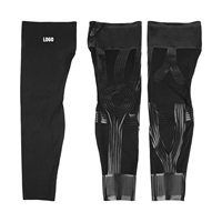 Manchon de compression sportif sans couture antidérapant en silicone pour genou, pour femmes et hommes, idéal pour l'arthrite