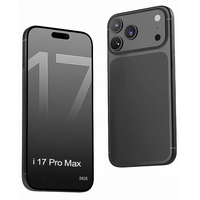 Envío Rápido 17 Pro Max >7 Pulgadas Nuevo Desbloqueado 5G/LTE Doble SIM Octa Core 16GB/1TB 90Hz HD AMOLED Cámara de 108MP Francés Inglés