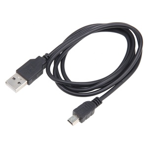 1 mètre 2.0 <span class=keywords><strong>Mini</strong></span> 5 broches USB Sync Câble de données de charge Cordon d'alimentation Fil pour Sony PS3 Controller Camera - Product Image 5