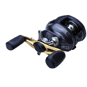 Carretes de pesca de Metal Max Drag Power para carpas, cebo de lubina, fundición, novedad - Product Image 1