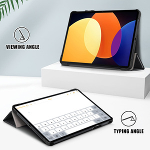 Funda para xiaomi <span class=keywords><strong>Pad</strong></span> <span class=keywords><strong>5</strong></span> <span class=keywords><strong>Pro</strong></span> de 12,4 pulgadas ultrafina con soporte triple para tableta - Product Image 2