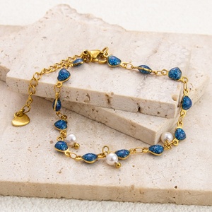 Nueva Pulsera de Acero Inoxidable de Estilo Retro a la Moda para Mujer, Cadena de Lujo Personalizada, Colores que no se Desvanecen, Diseño Fresco y Delicado - Product Image 3