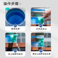 Ember/Bak Mandi Lipat Silikon Plastik Bulat untuk Kebersihan Rumah Tangga, Kemah, dan Memancing