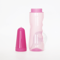 Bouteille préforme en PET de qualité alimentaire, écologique, à large ouverture, pour boissons et aliments, couleur rose, 500 ml, 1000 ml, 38 mm, 53 mm, 63 mm, 70 mm, 82 mm