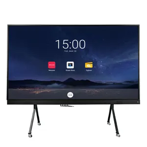 Pantalla Led TV умная интерактивная сенсорная панель Ультра тонкий светодиодный экран для Конференции