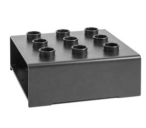 IRONHAWK اللياقة الأرض شنت رف قضيب رفع الأثقال يقف الرأسي شريط حامل تخزين تسعة بار مع 50 مللي متر الأكمام - Product Image 2