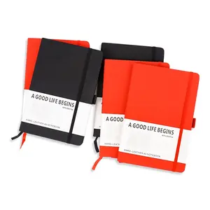 Personal isierte Hardcover Journal Schul bedarf Benutzer definierte PU Leder tagebuch Undatiert gefüttert Planer Notizbücher