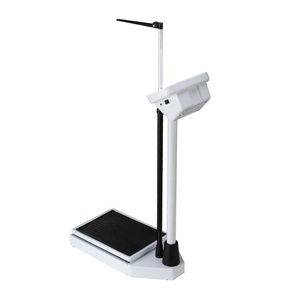 Pèse-personne et toise numérique LCD 200 kg pour hôpital, école, salle de sport - Modèle 815 - Product Image 2