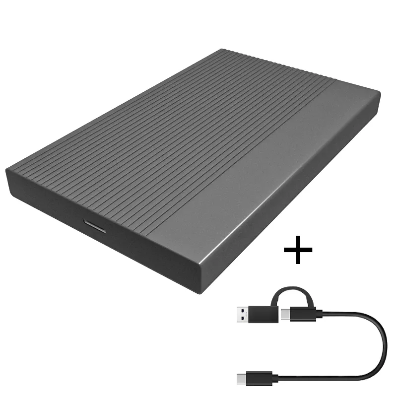 Kunden spezifische externe LOGO-SSD-Festplatte Typ C 1TB 512GB tragbare SSD 2TB 560 MB/s 6 Gbit/s Disco Duro Externo