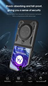 Funda CamShield con Protección de Lente para Motorola Moto Razr 50 40 ultra Razr50 2024 Armor 2 en <span class=keywords><strong>1</strong></span> para <span class=keywords><strong>Samsung</strong></span> <span class=keywords><strong>Z</strong></span> Fold 6 <span class=keywords><strong>Flip</strong></span> 6 Armor - Product Image 5