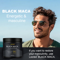 Vente en gros OEM Natura Racine de maca noire et capsules d'Ashwagandha Supplément énergétique pour la santé pour hommes-60 Capsules