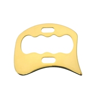 HZ Wholesale Sus304 Face Lift Sliming Shaping Gold Stainless Steel Gua Sha Scraping Massage Tool