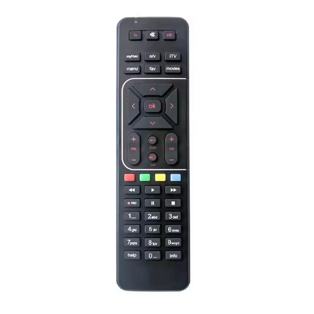 Factory Supply Airtel Digital TV DTH Remote Control Compatible with SD and HD Wholesale Remote Control for Set Top Box STB