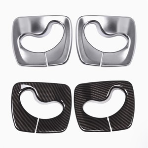 2 piezas de embellecedores de hebilla de cinturón de seguridad ABS para <span class=keywords><strong>BMW</strong></span> Serie 5 F10 2011-2017, accesorios - Product Image 2
