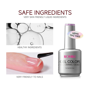 Loniki Pink HEMA TPO gratis 32 warna standar EU Resin alami tahan lama rendam <span class=keywords><strong>Gel</strong></span> kuku UV untuk kecantikan kuku - Product Image 2