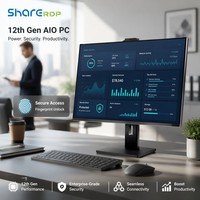 Computadora Todo en Uno Sharerdp Factory de 23.8 y 27 Pulgadas, Intel Core I3 I5 I7 1215U 12450H 1270P, DDR5, Pantalla FHD, para Oficina