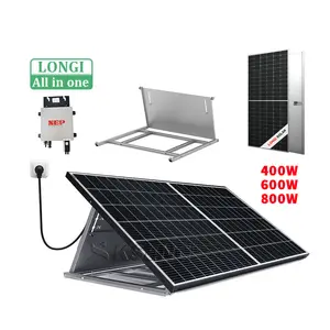 2 paneles solares flexibles de 300 W, kit completo de energía solar de 600  W 18 V con controlador de carga de 40 A, kit fuera de la red, módulo
