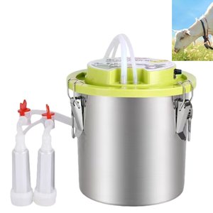 Máquina de Ordeño de Acero Inoxidable de Cuatro o Dos Tetinas, Nueva, con Pulso Recargable para Vacas - Product Image 3