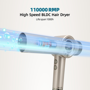 Aangepaste Professionele Föhn 110000Rpm Borstelloze Föhn Elektrische Negatieve Ion Bldc Haardroger - Product Image 6