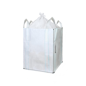 FIBC Bulk Bag Jumbo Bag with Cross <b>Corner</b> Loops for Industrial and Commercial Use OEM - Product Image 1