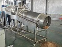 Drum Pinda Popcorn Frietjes Gebakken Voedsel Aardappelchips Snacks Kruidenmachine Achthoekige Pinda-Smaakstof Coatingmachine