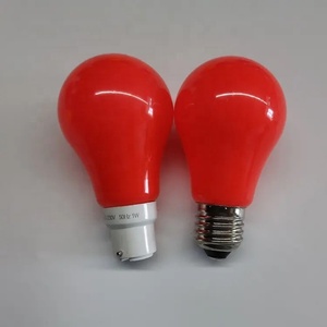 Precio de fábrica <span class=keywords><strong>PC</strong></span> 1W A60 Bombilla Rojo Azul Verde Cubierta Múltiples colores Bombilla LED Iluminación ambiental decorativa - Product Image 6