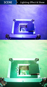 Máquina do embaçamento do nevoeiro do controlo a distância do equipamento 660W DMX do efeito especial com o caso do voo para a exposição do fumo - Product Image 3